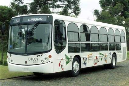 Ônibus Linha Turismo. Imagem: http://www.turismo.curitiba.pr.gov.br/