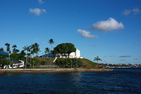 Forte de Monte Serrat, construção data de 1742. Salvador, Bahia. Imagem: Erik Pzado