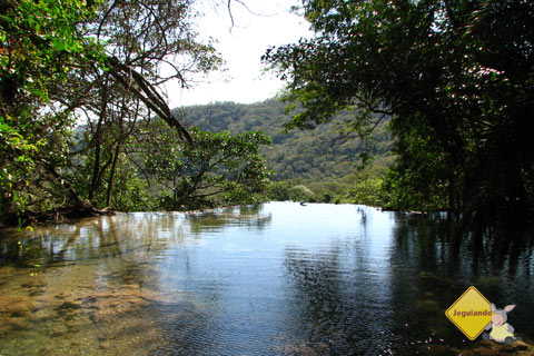Cachoeira. Trilha da Boca da Onça. Serra da Bodoquena, MS. Imagem: Erik Pzado