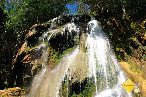 Cachoeira da Anta. Trilha da Boca da Onça, Serra da Bodoquena, MS. Imagem: Erik Pzado