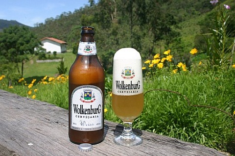 Cerveja Wolkenburg Weiss. Imagem: Cervejaria Wolkenburg