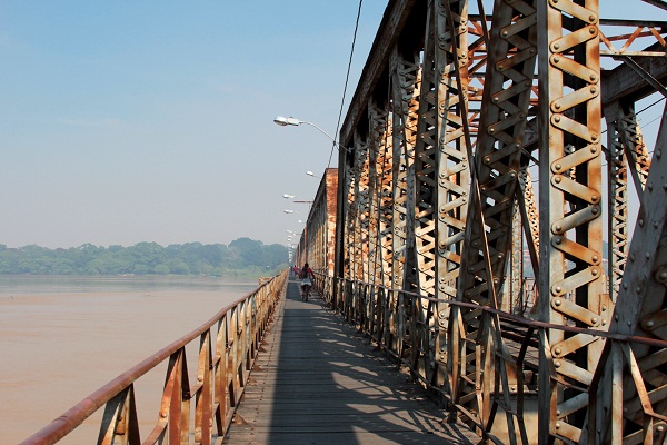 Ponte Velha, Pirapora, MG. Imagem: Janaína Calaça