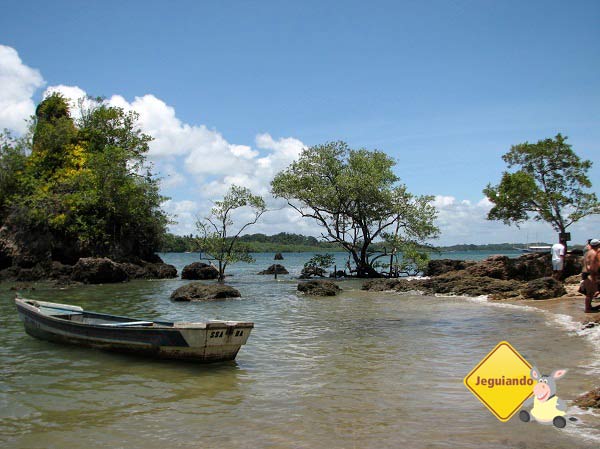 Ilha da Pedra Furada.  Baía de Camamu, Bahia. Imagem: Janaína Calaça