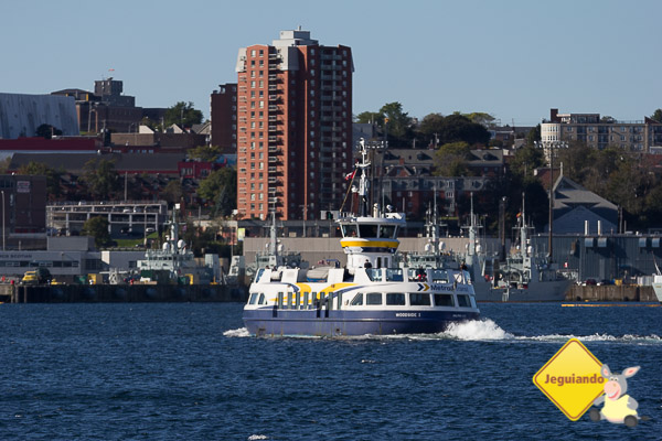 Ferry boat que conecta Halifax Harbour a Darmouth. Imagem: Erik Araújo
