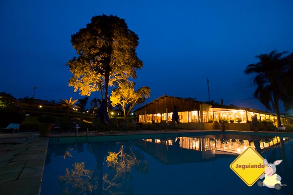 Broa Gof Resort à noite. Imagem: Erik Araújo