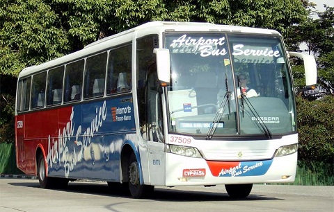 Airport Bus Service. Ônibus executivo. Imagem: Fernando Nishimura.