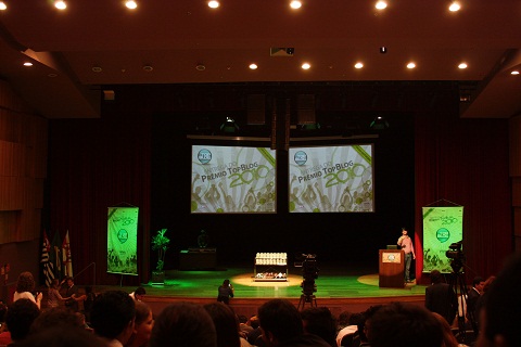 Prêmio Top Blog 2010. Imagem: Erik Pzado