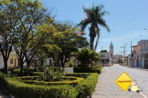 Praça do Centenário. São Francisco, MG. Imagem: Janaína Calaça