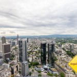 Vista panorâmica de Frankfurt