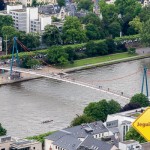 Vista panorâmica de Frankfurt
