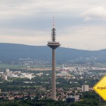 Vista panorâmica de Frankfurt