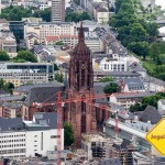 Catedral de Frankfurt - Vista panorâmica de Frankfurt