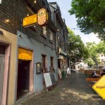 Restaurante em Alt-Sachsenhausen. Imagem: Erik Araújo