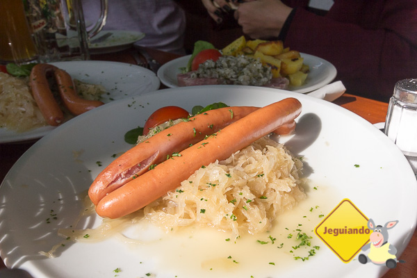 Sauerkraut mit Wurst