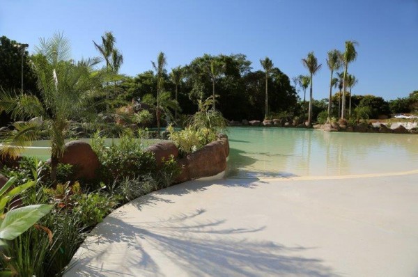 Praia Termal. Imagem: Acervo do Hotel