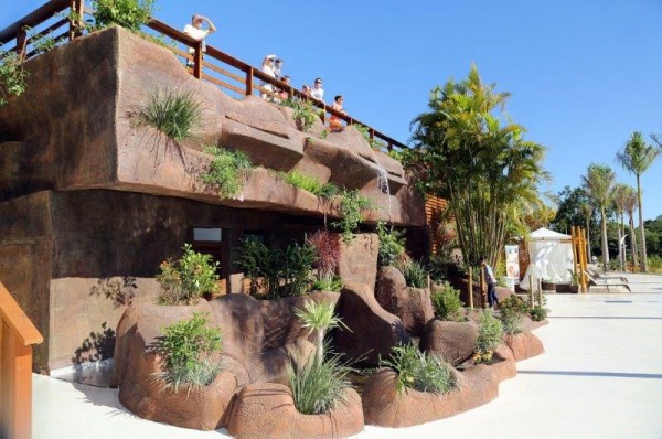 Praia Termal. Imagem: Acervo do Hotel