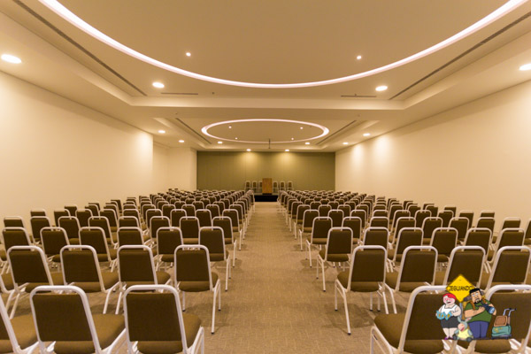 Salão de convenções. Imagem: Erik Araújo