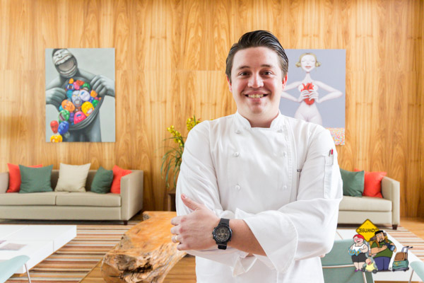 Chef Rafael Machado. Imagem: Erik Araújo