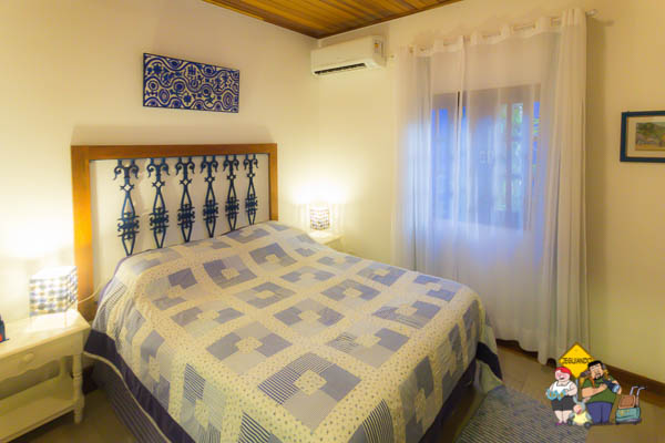 Quarto do chalé. Imagem: Erik Araújo