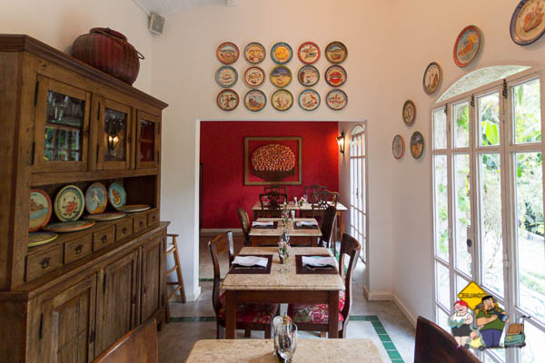Ambientes do restaurante. Imagem: Erik Araújo