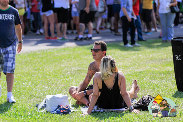 Chill out na Praça do Modelódromo. Imagem: Erik Araújo