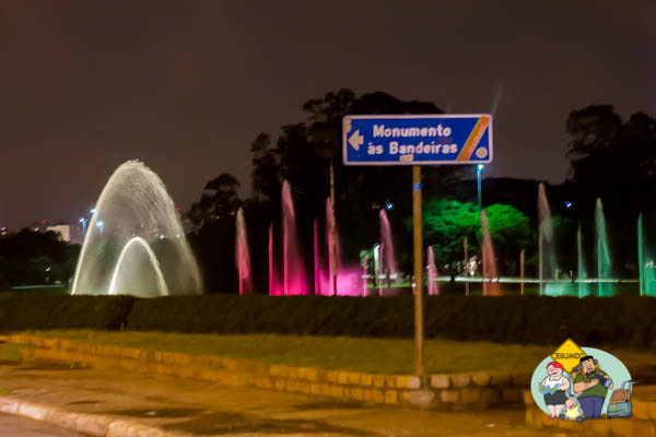 Fontes do Parque do Ibirapuera. Imagem: Erik Araújo