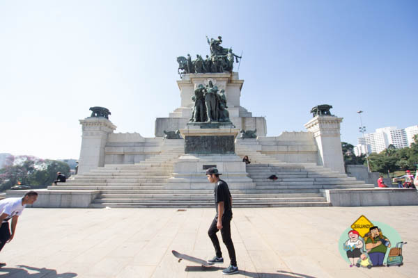 Parque da Independência. Imagem: Erik Araújo