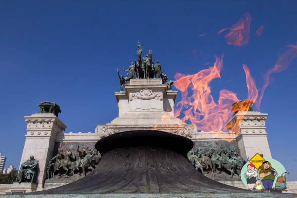 Parque da Independência. Imagem: Erik Araújo