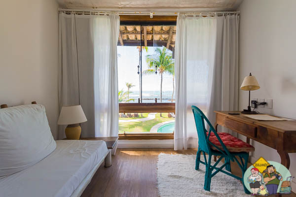 Apartamento especial com vista para o mar. Imagem: Erik Araújo