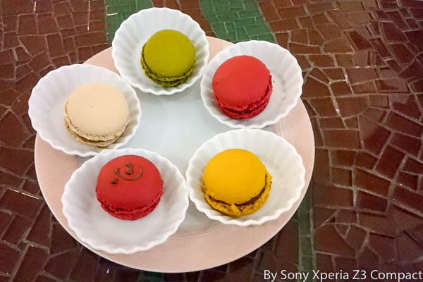 Macarons do Café da Santa. Imagem: Erik Araújo