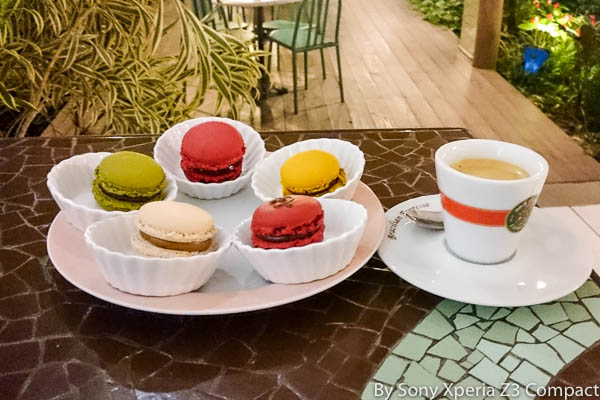 Macarons do Café da Santa. Imagem: Erik Araújo