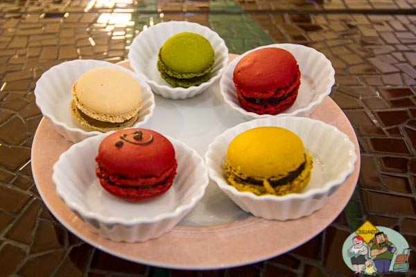 Macarons do Café da Santa. Imagem: Erik Araújo