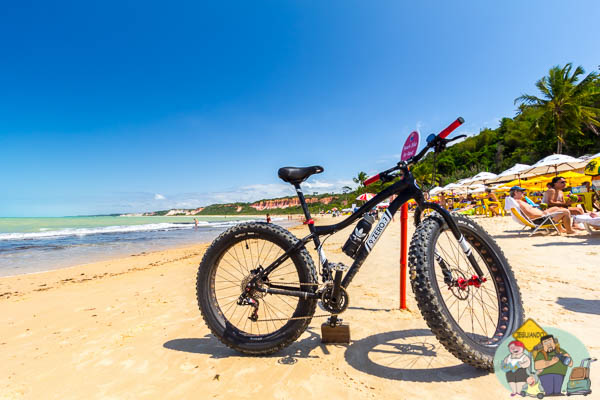 Fat bikes para locação. Imagem: Erik Araújo