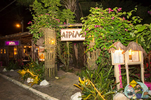 Entrada do Restaurante Aipim. Imagem: Erik Araújo