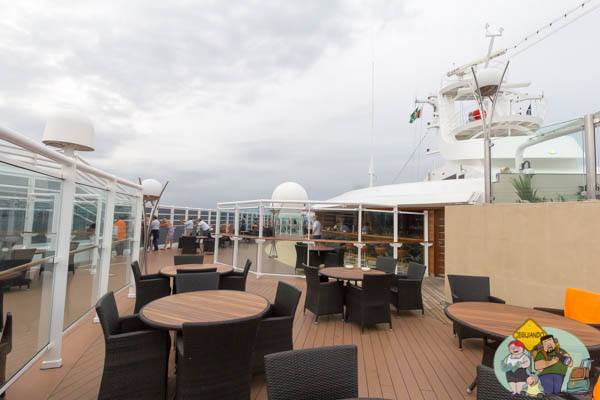 MSC Splendida Yacht Club. Imagem: Erik Araújo